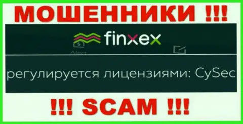Держитесь от компании Финксекс подальше, которую курирует мошенник - CySec
