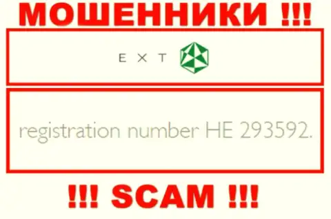 Регистрационный номер EXANTE - HE 293592 от прикарманивания финансовых активов не спасает
