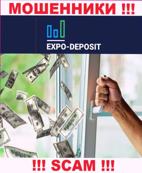 ВЕСЬМА РИСКОВАННО иметь дело с дилинговой компанией Expo-Depo, данные интернет мошенники регулярно воруют денежные средства игроков