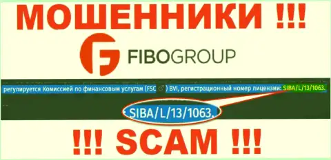 Запомните, FiboForex Org - это настоящие мошенники, а лицензия у них на web-сайте это только лишь прикрытие