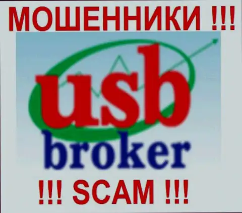 Лого преступной forex брокерской компании USBBroker Com