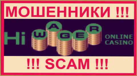 Hiwager Casino - ВОРЫ !!! SCAM !!!