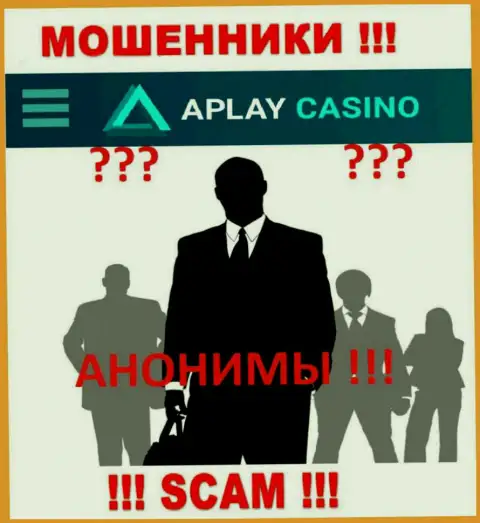 Информация о руководителях APlay Casino, к сожалению, неизвестна