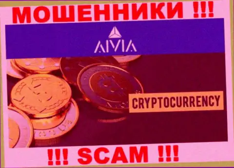 Aivia, орудуя в сфере - Crypto trading, обувают своих доверчивых клиентов