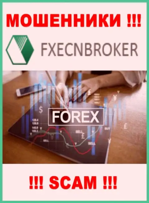 FOREX - в этом направлении оказывают услуги жулики FX ECN Broker