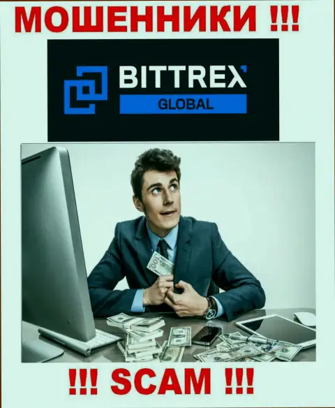 Не доверяйте интернет мошенникам Bittrex, потому что никакие комиссии забрать вложения не помогут