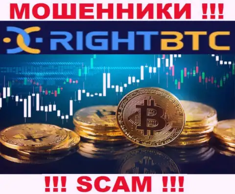 Не стоит доверять RightBTC Com, предоставляющим свои услуги в сфере Crypto trading
