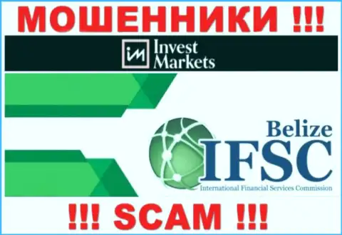 Invest Markets беспрепятственно сливает деньги наивных клиентов, потому что его покрывает мошенник - IFSC