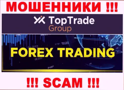Top TradeGroup - это internet мошенники, их деятельность - Форекс, нацелена на слив вложенных средств доверчивых клиентов