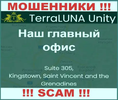 Взаимодействовать с компанией TerraLunaUnity не надо - их офшорный юридический адрес - Suite 305, Kingstown, Saint Vincent and the Grenadines (инфа позаимствована ресурса)
