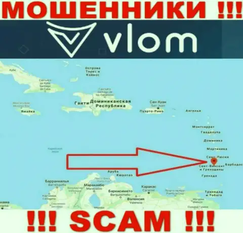 Контора Влом - это обманщики, находятся на территории Saint Vincent and the Grenadines, а это оффшор