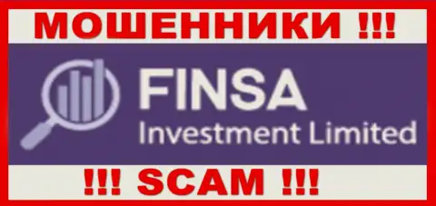 FinsaInvestmentLimited Com - это SCAM !!! МОШЕННИК !