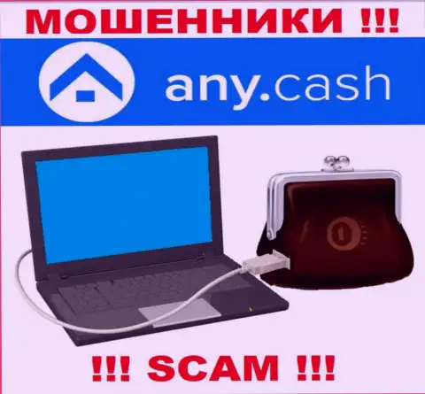 AnyCash - это МОШЕННИКИ, сфера деятельности которых - Цифровой онлайн-кошелек