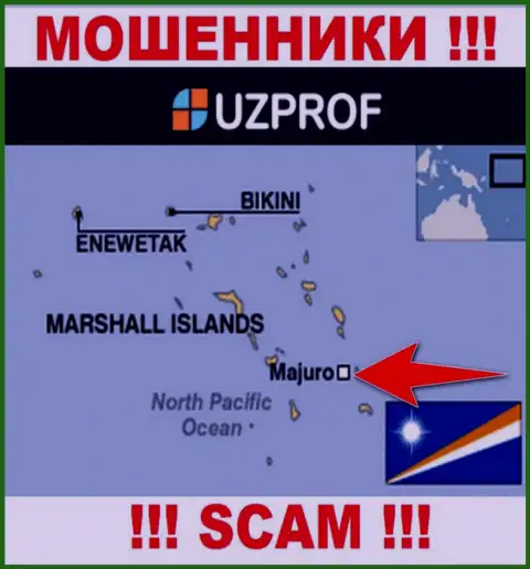 Зарегистрированы кидалы Уз Проф в офшоре  - Majuro, Republic of the Marshall Islands, будьте очень бдительны !!!