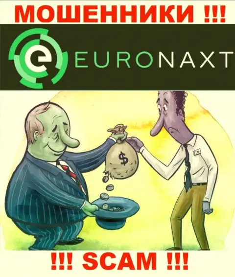 В брокерской компании EuroNaxt Com хитрым путем выманивают дополнительные перечисления
