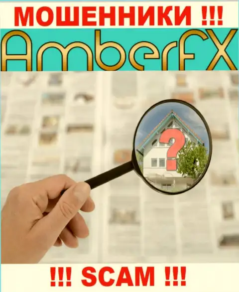 Официальный адрес регистрации AmberFX старательно спрятан, поэтому не связывайтесь с ними - это internet-мошенники