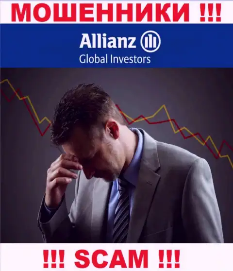 Вас обманули в дилинговой конторе Allianz Global Investors, и теперь Вы не знаете что надо делать, пишите, подскажем