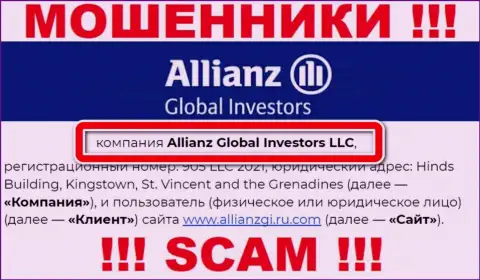 Компания Allianz Global Investors находится под крылом конторы Allianz Global Investors LLC