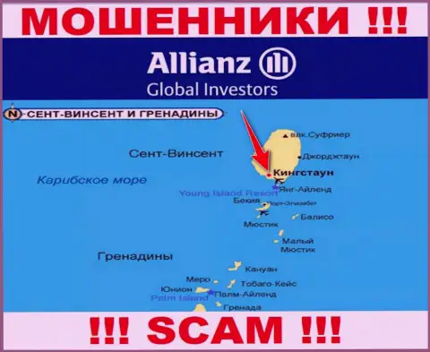 Allianz Global Investors безнаказанно обувают, поскольку зарегистрированы на территории - Кингстаун, Сент-Винсент и Гренадины