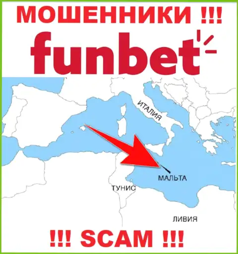 Контора ФунБет - это кидалы, отсиживаются на территории Malta, а это офшор