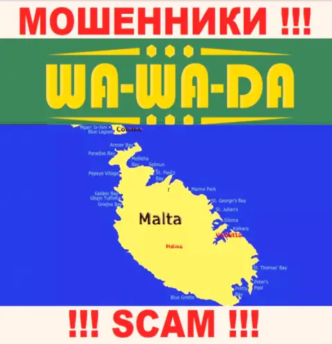 Malta - здесь юридически зарегистрирована контора Ва-Ва-Да Ком