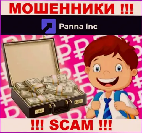 PannaInc ни рубля Вам не выведут, не платите никаких налоговых сборов