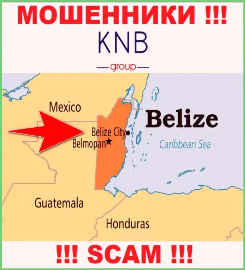 Из организации КНБГрупп денежные вложения вернуть невозможно, они имеют оффшорную регистрацию: Belize
