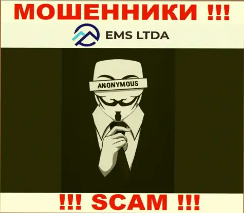 Начальство EMS LTDA засекречено, у них на официальном интернет-сервисе этой инфы нет