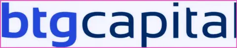 Логотип мирового масштаба брокерской организации BTG Capital