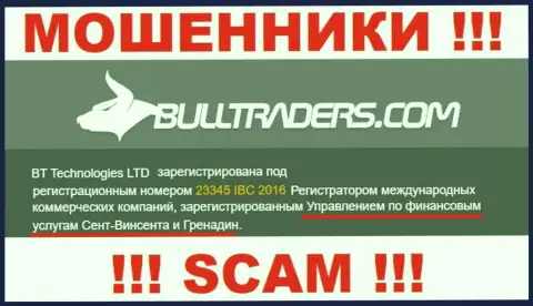 FSA - регулятор: мошенник, который прикрывает незаконные деяния Bull Traders