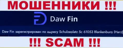 DawFin показывают своим клиентам фальшивую информацию об оффшорной юрисдикции