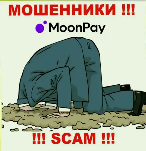 На ресурсе аферистов MoonPay нет ни единого слова о регуляторе указанной конторы !!!