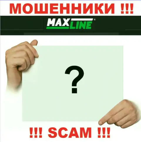 В сети интернет нет ни единого упоминания о руководителях мошенников MaxLine