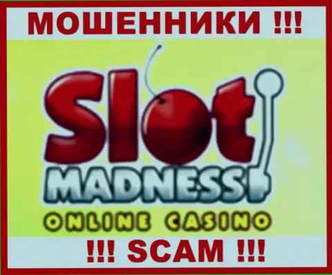 Slot Madness - это МОШЕННИКИ !!! SCAM !!!